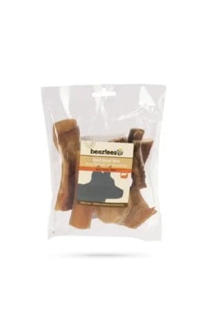 pelle di testa di manzo, snack 100% naturale