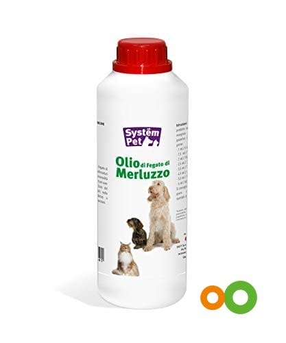 integratore per cani e gatti, ricco di Omega 3, vitamina A e D.